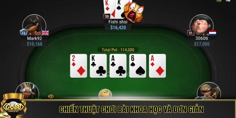 Chiến thuật chơi bài khoa học và đơn giản.